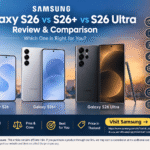 Samsung Galaxy S26 vs S26+ vs S26 Ultra: Complete Review & Comparison
